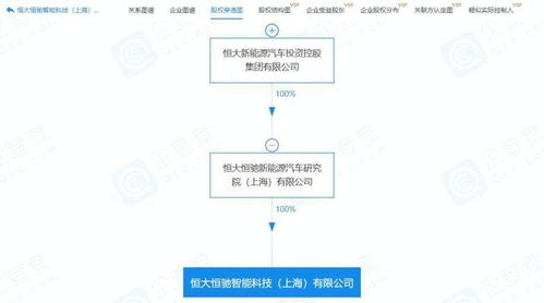 恒大新能源跨界布局網絡科技領域，注冊資本一億元成立新公司引關注